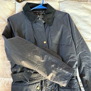 Barbour waxed jacket lined 12